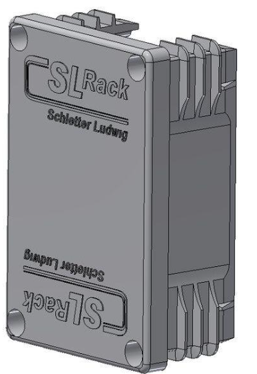 SL Kunststoffendkappe RAIL 60 grau