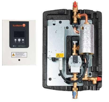 tubra®-eTherm P9+ Pumpengruppe z. Speicherung v. PV Überschuss