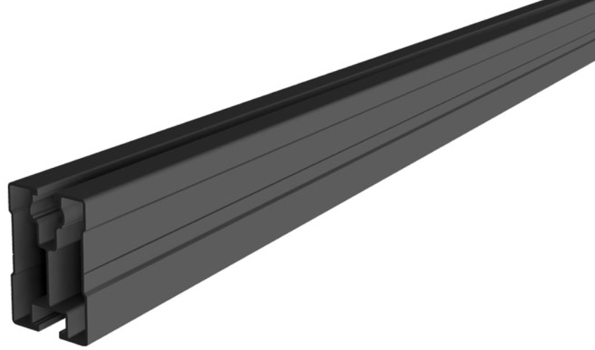 SL Modultragprofil RAIL 60 - 4750 mm elox.