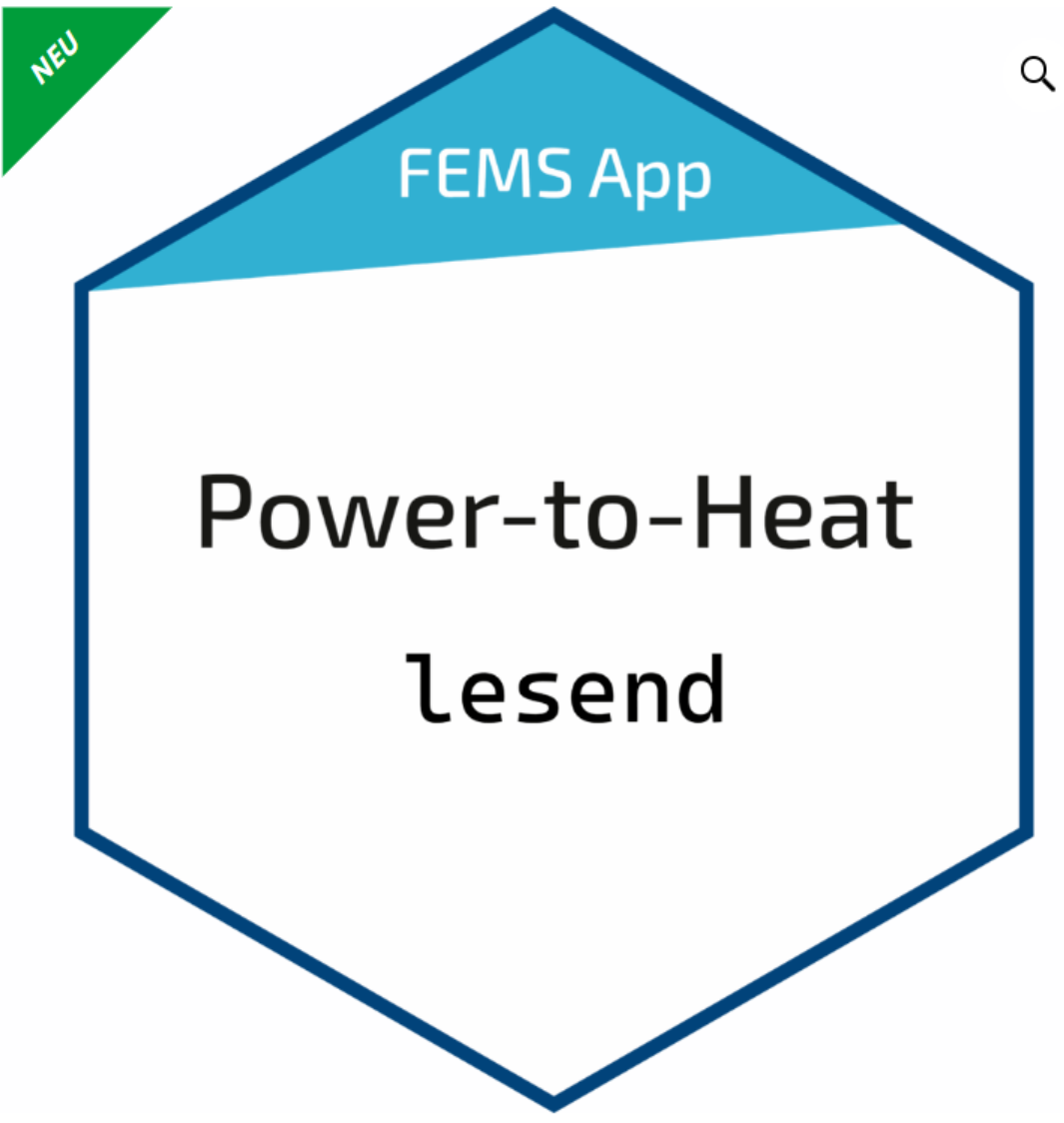 FEMS App Power-to-Heat lesend (FEM101)