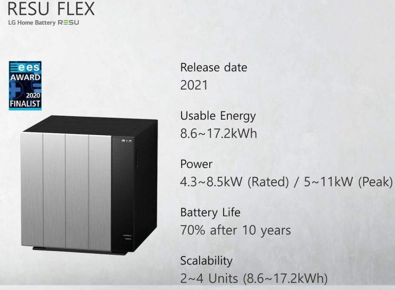 LG Speichersystem  RESU FLEX 8.6