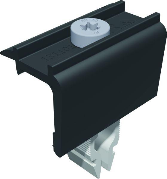 Schletter Endklemme Classic wide V schwarz