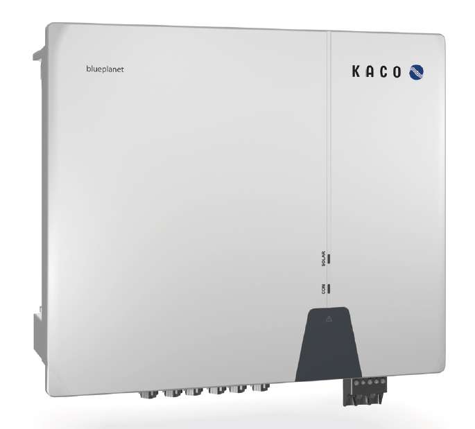 KACO blueplanet 30.0 NX3 M3 3-phasig, trafolos, 3 MPP Tracker